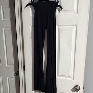 Chic Black Flare Women's Pants